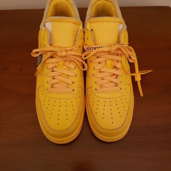 OFF-WHITE x NIKE AIR FORCE 1 LOW "LEMONADE" - Picture 7 of 8